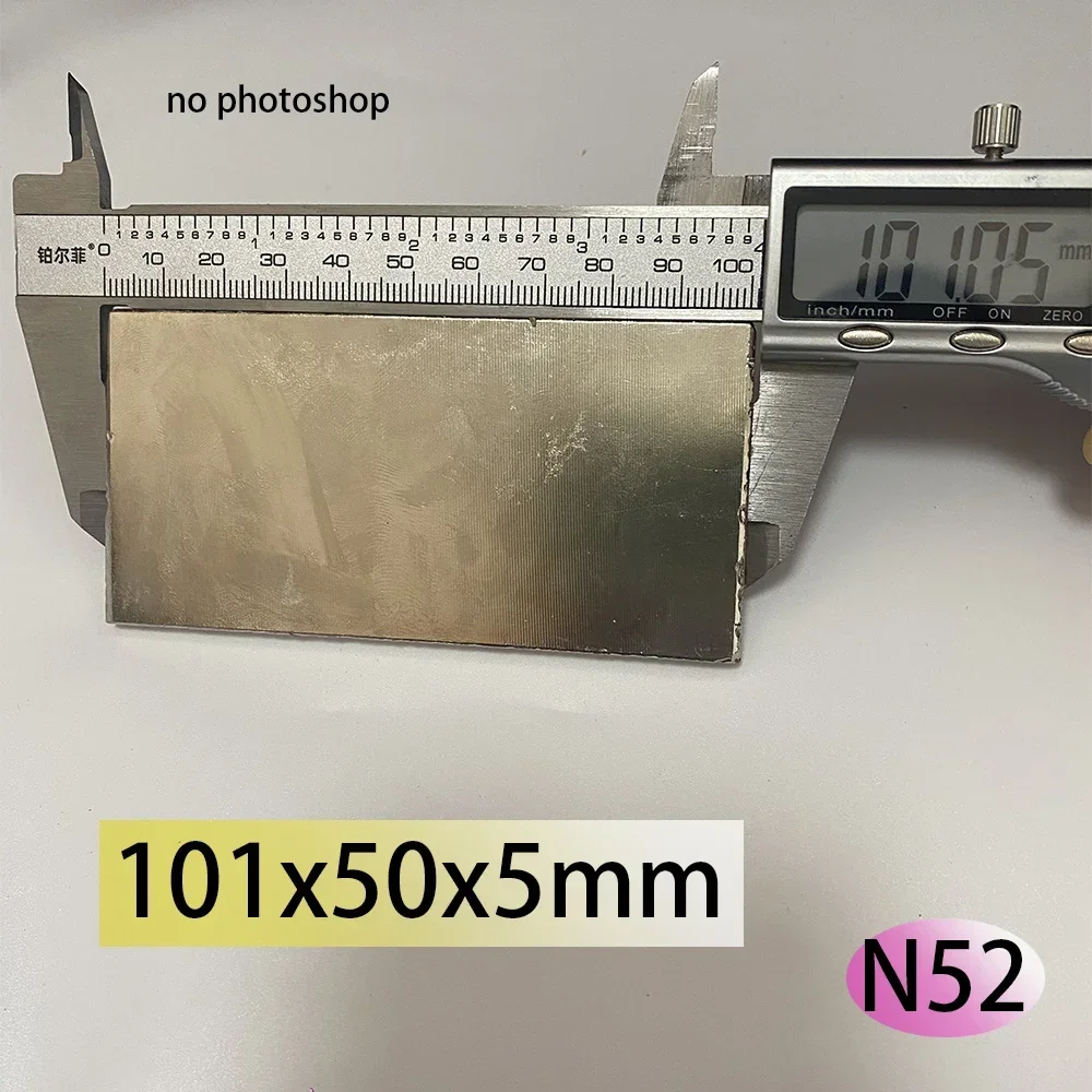 

N52 100X50X5 100x20x20 standard Square Neodymium Bar Block Strong Magnets customised generation Search Magnetic motor generator