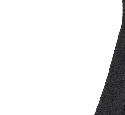 Black Cotton Double Loop Strap With Pad And D Ring For Pilates Yoga Stretching Strength Training Fitness Accessories