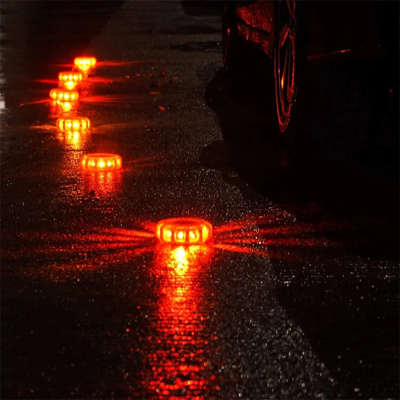 Imagem -03 - Magnetic Led Strobe Warning Light Car Emergency Light Road Rescue Luzes Intermitentes de Segurança Roadside Auto Signal Beacon Lamp Acessório