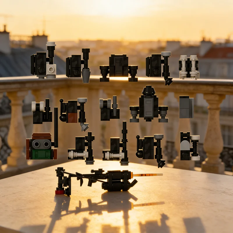 ชุดตัวต่อ MOC 162 ชิ้น ชุดอุปกรณ์ทหารสตอร์มทรูปเปอร์ ของเล่นตัวต่อสร้างสรรค์ DIY ไอเดียของขวัญคริสต์มาส