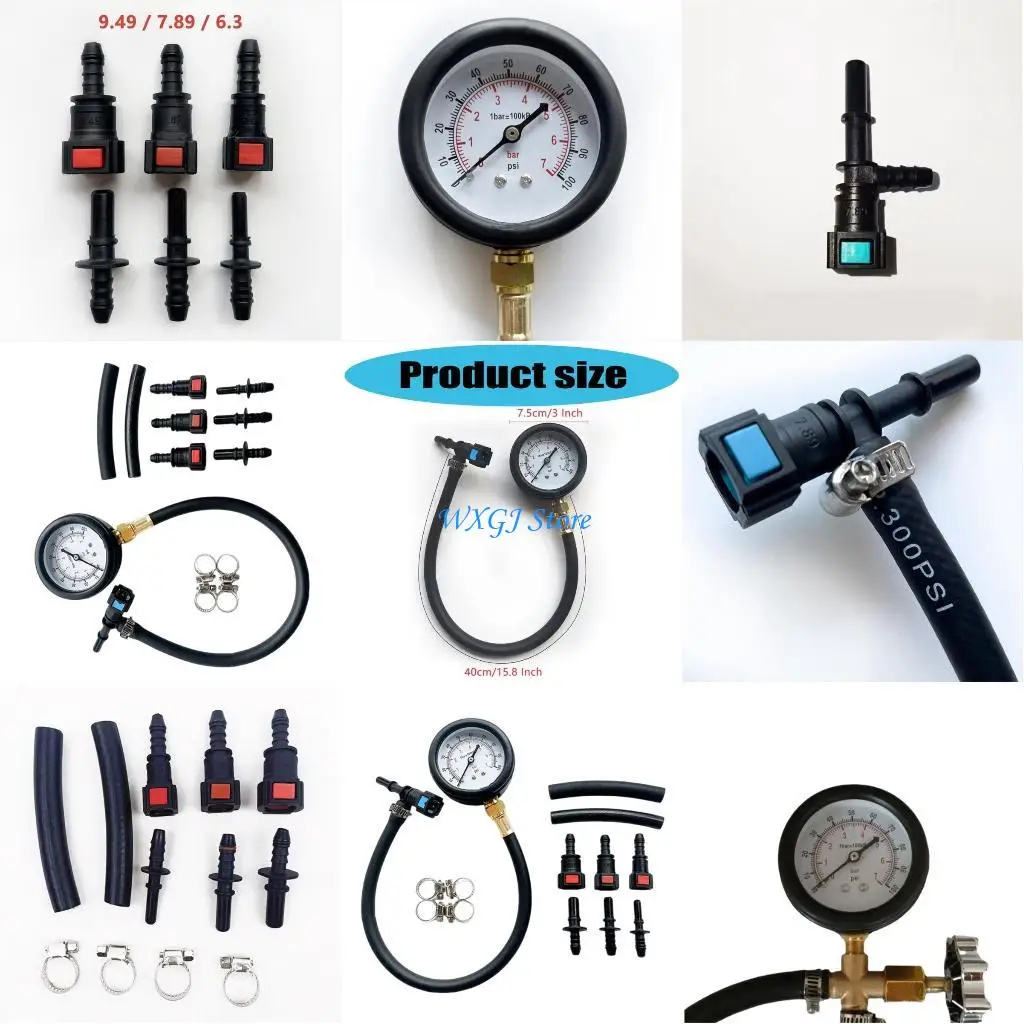37JE Multifunctional Gas Pressure Tester Measurement Diagnostic Tool for Various Vehicle Types with User Friendly Design