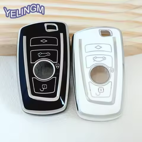 Soft TPU Car Key Case Cover For BMW 1 3 5 7 Series X1 X3 X4 X5 X6 F10 F20 F30 F34 F11 F15 F16 F25 F31 M3 M4 E34 Accessories