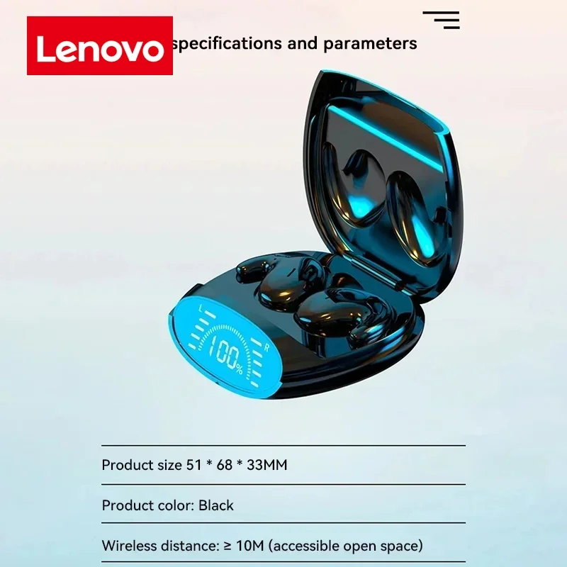 Lenovo Kabellose Sport-Bluetooth-Kopfhörer Ultradünne TWS Dual-Ear Sleep-in-Ear Mini Schmerzfreie Anruf-Geräuschunterdrückung Kopfhörer – Detail 7