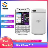 Original Blackberry Q10 4G LTE Mobile Phone 2GB+16GB 3.1\
