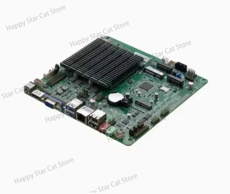 J6412 Mini-ITX Motherboard Celeron Intel CPU IPC SBC Embedded Fanless Ultra-thin Mainboard with COM LAN LPT DC-12V DDR4 EDP LVDS