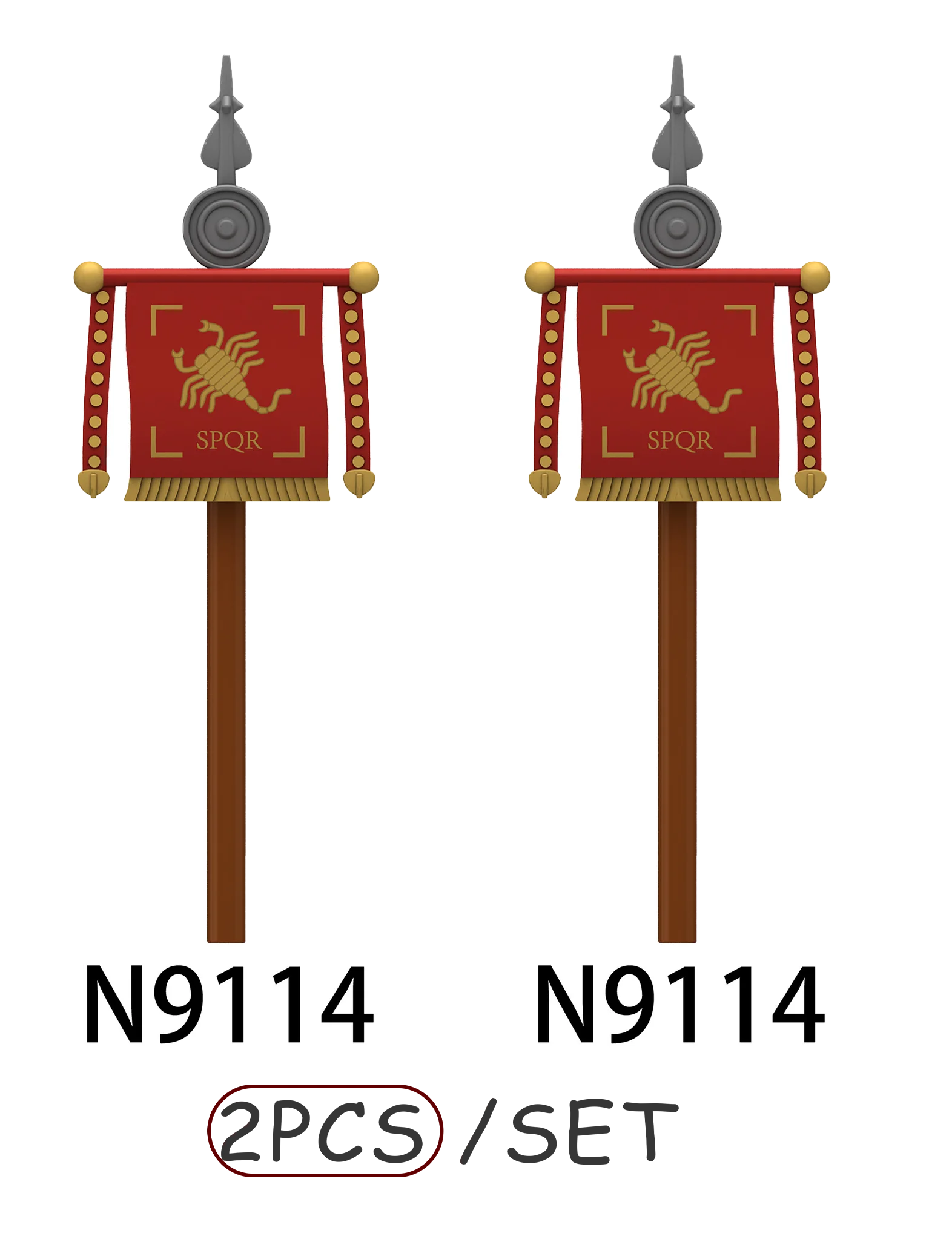 MOC Mittelalterliche Burg Ritter Flagge Bausteine Grüner Drache Soldaten Zubehör Löwe Adler Armee Bausteine Spielzeug Kinder Geschenk