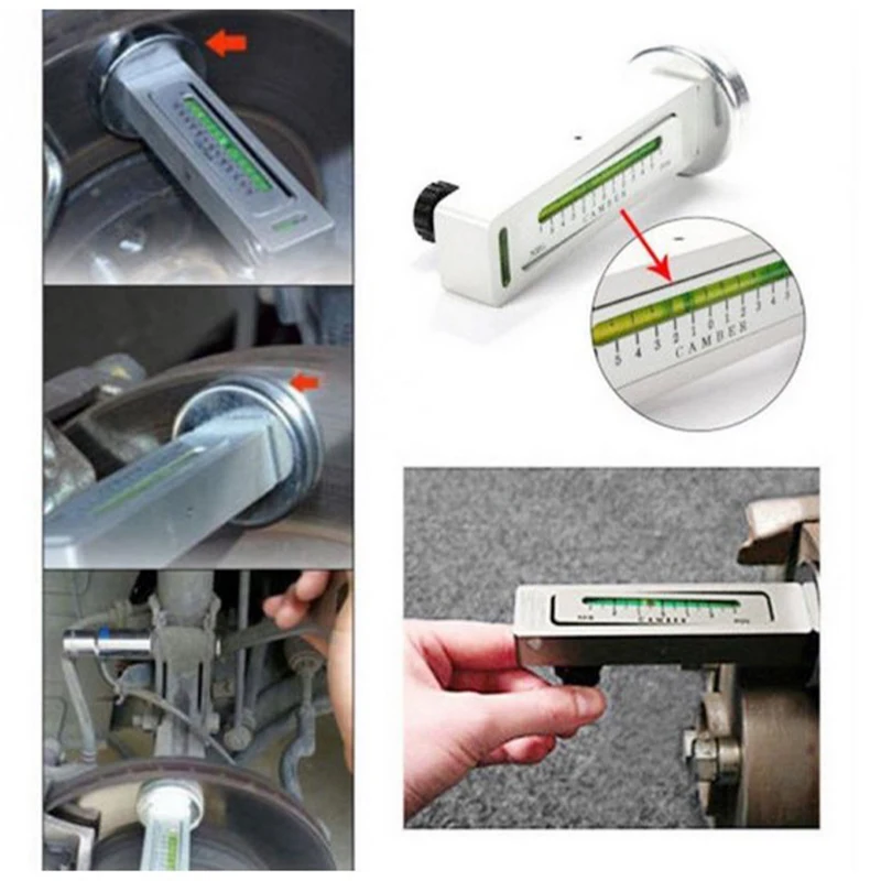 Wheel Alignment Tool, Camber Cas Automobile Four-wheel Positioning Magnetic Level, Wheel Camber, Adjustable Magnetic Gauge Tool