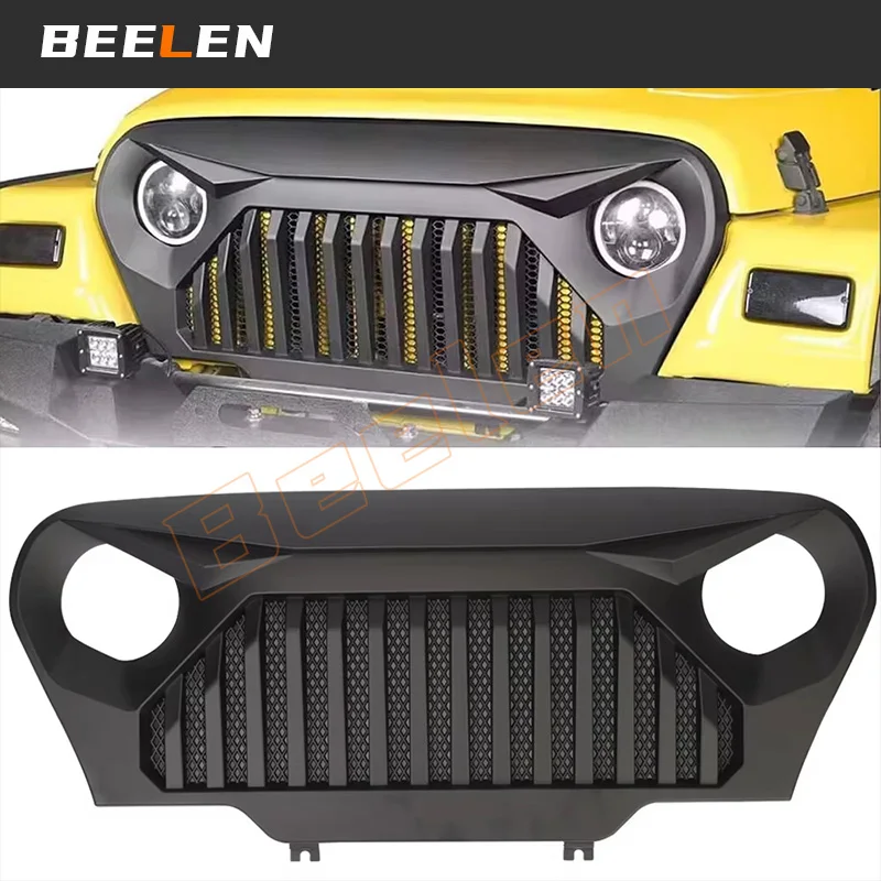 Tj Front Grille Gla…