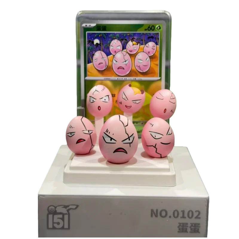 In Voorraad Nieuwe Echte PokéMon Ptcg 151 Booster Met Figuren Blind Box Set Speelgoed Chinese Spelkaarten Collectible Model Verjaardagscadeau