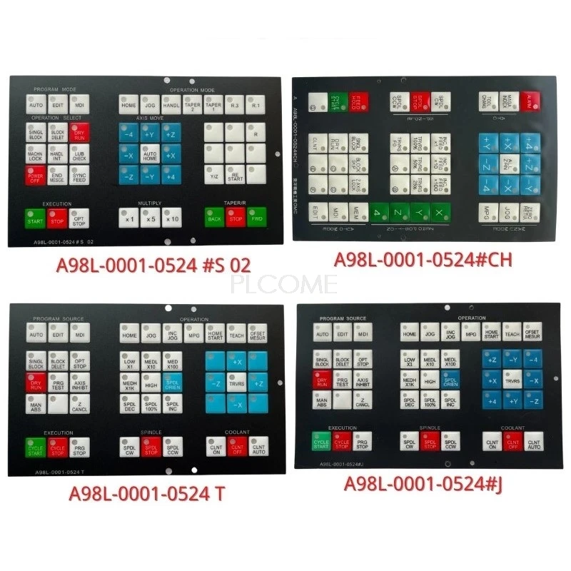 0524: La Soluzione Definitiva per i Tasti Membrana CNC HMI per Fanuc – Recensione Pratica e Guida all’Installazione