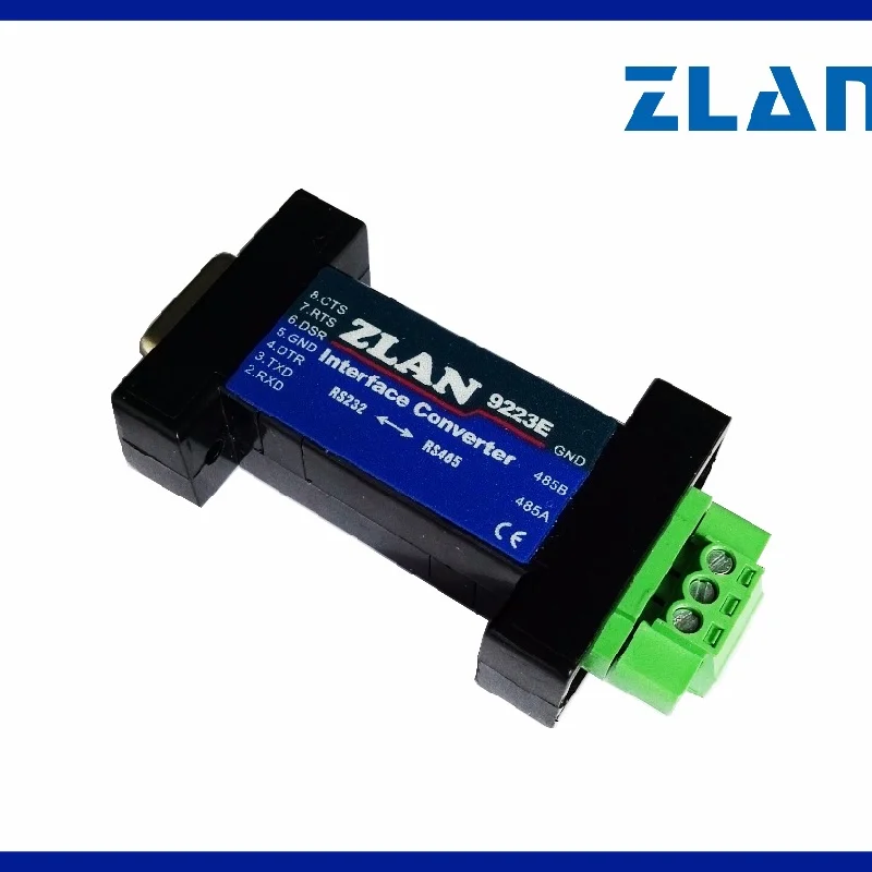 Mutual transmit dupleks mengubah RS232 ke RS485 converter ZLAN9223E