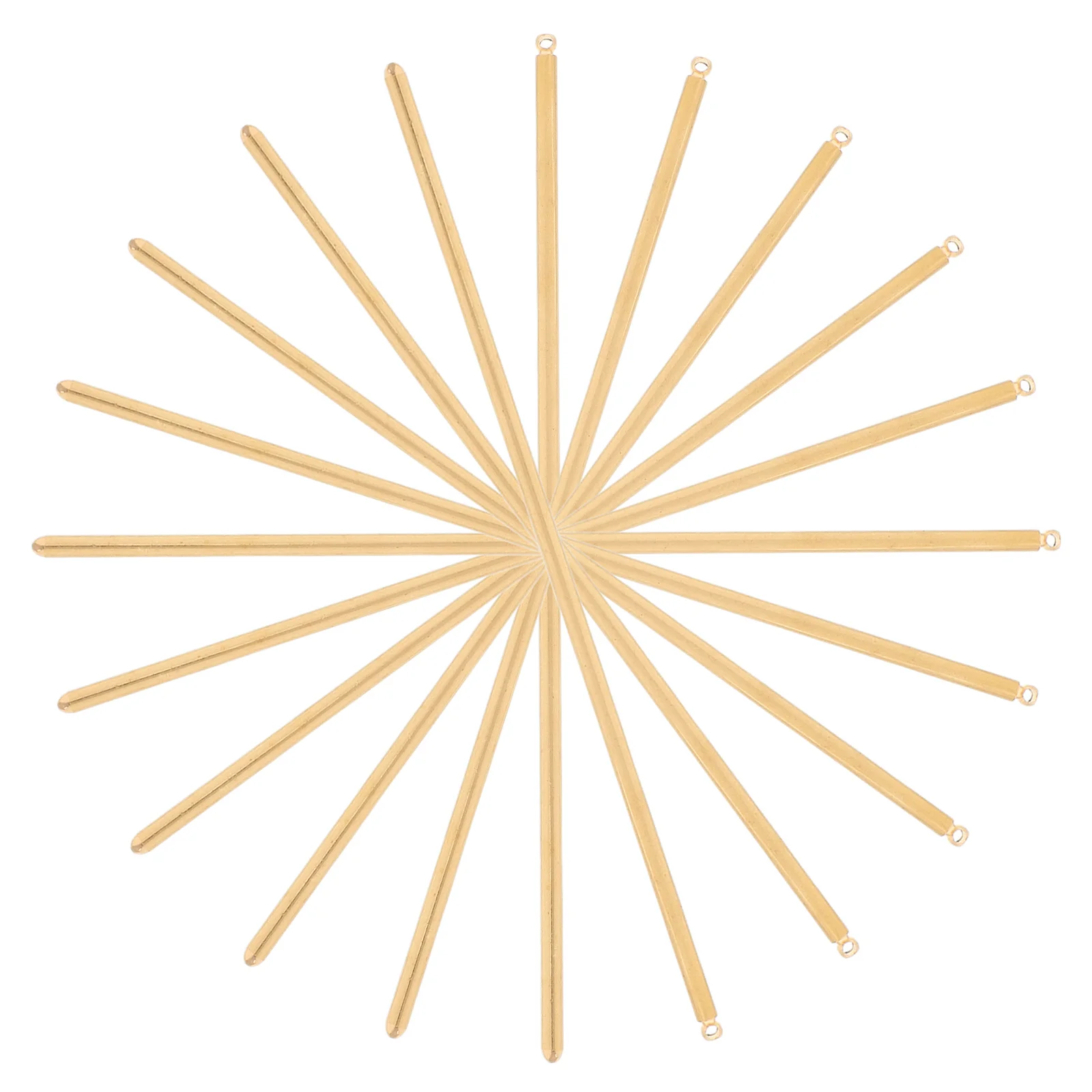 

10 Pcs Hairpin Accessories Hairpins with Hole Stick for Crafts Fork Women Sticks