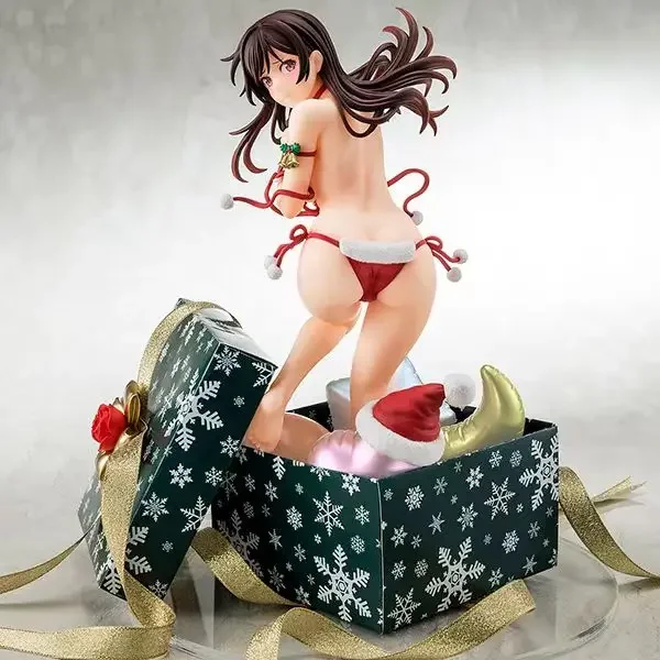 

Оригинальная аниме-фигурка Kanojo Okarishimasu Mizuhara Chizuru, рождественское бикини, сексуальная девушка, экшн-фигурка, ПВХ, Коллекционная модель, игрушки