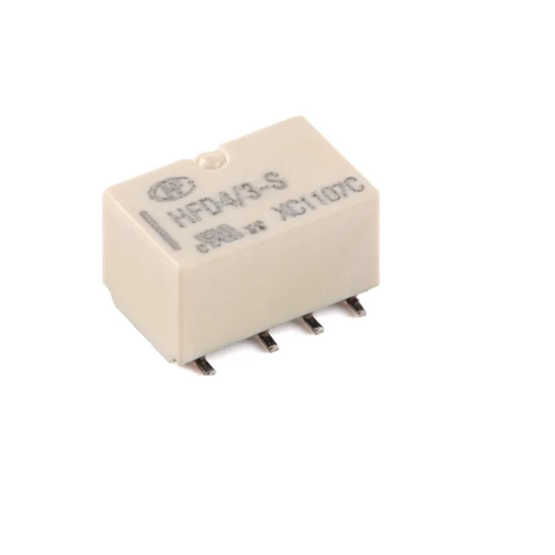 20Pcs HongFa Signal Relay HFD4/3-S HFD4/5-S HFD4/12-S HFD4/24-S 3V,5V,12V,24V 2A 8-pin two group conversion SMD SMT