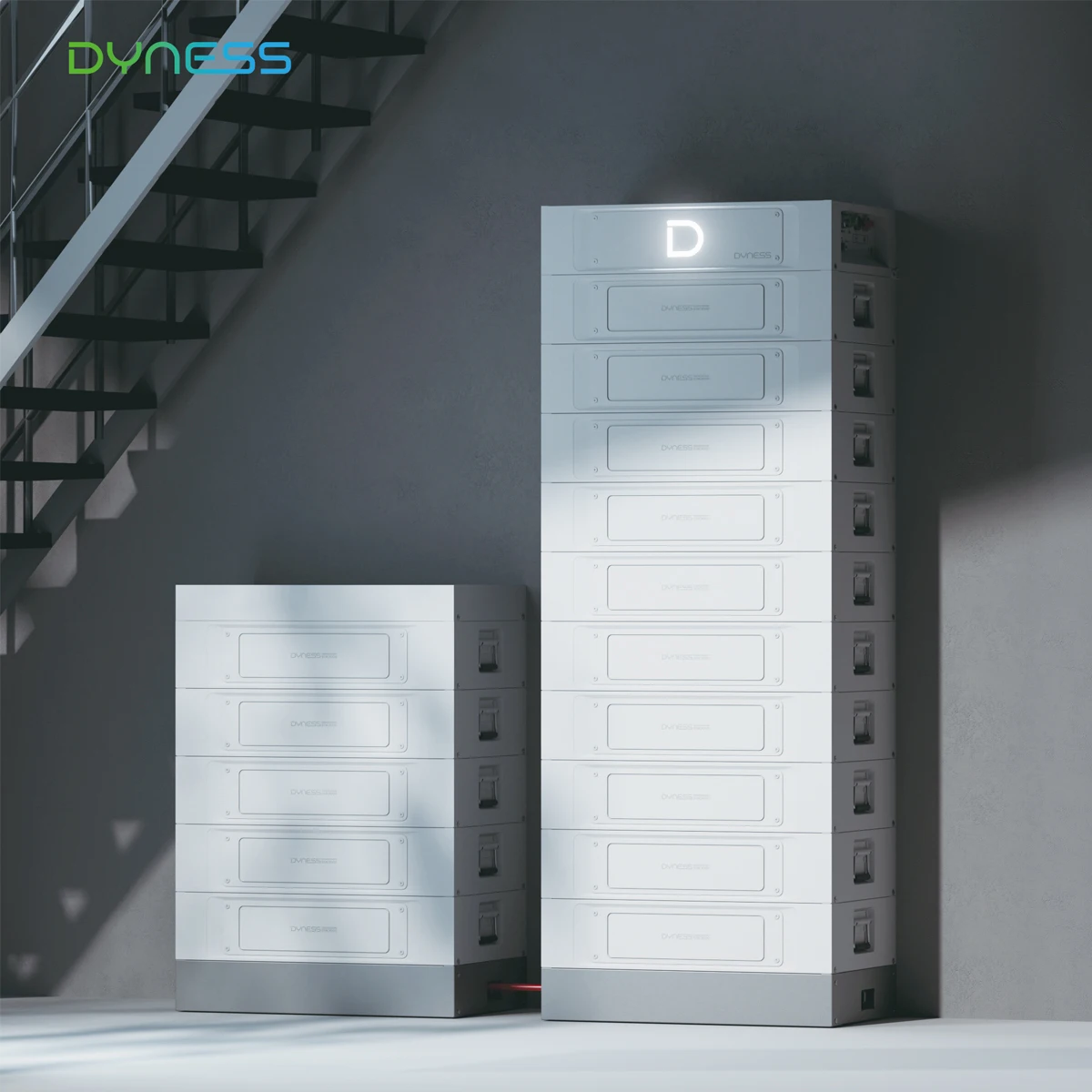 Stack 100 45kw Solar Battery Match High Voltage 3 Phase Inverter 50kwh Lithium Battery Eu Storage