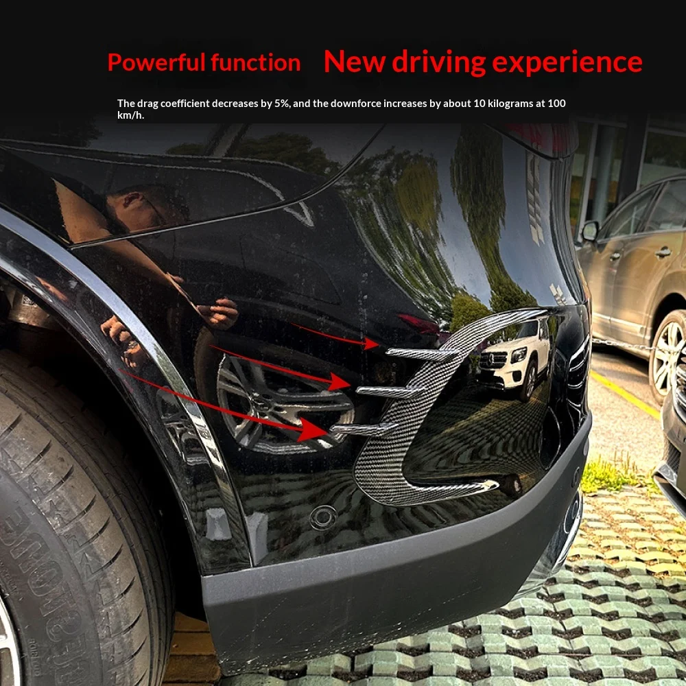 Applicable to 2023+ Mercedes-Benz GLC-class X254 GLC260 GLC300 AMG rear wind knife car sticker cross-border modifications