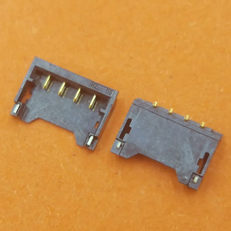 1-100Pcs FPC Connector Fan Contact Speaker Plug For Macbook Pro A1342 A1261 A1297 A1260 A1226 A1229 A1181 Mini A1278 A1286 4 Pin