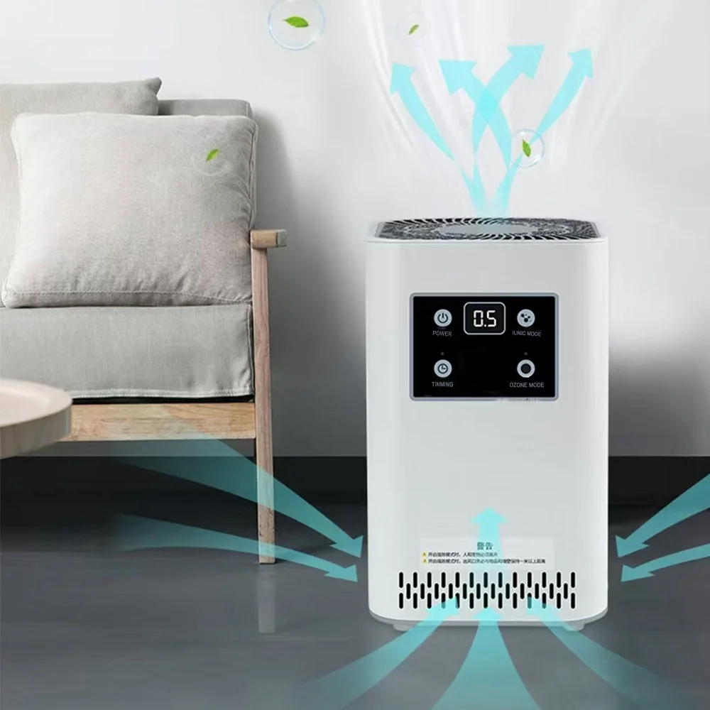 Air Purifier Intelligent Aldehyde Removal Haze Second-hand Smoke Odor Removal Negative Ion Antibacterial Household Air Filter