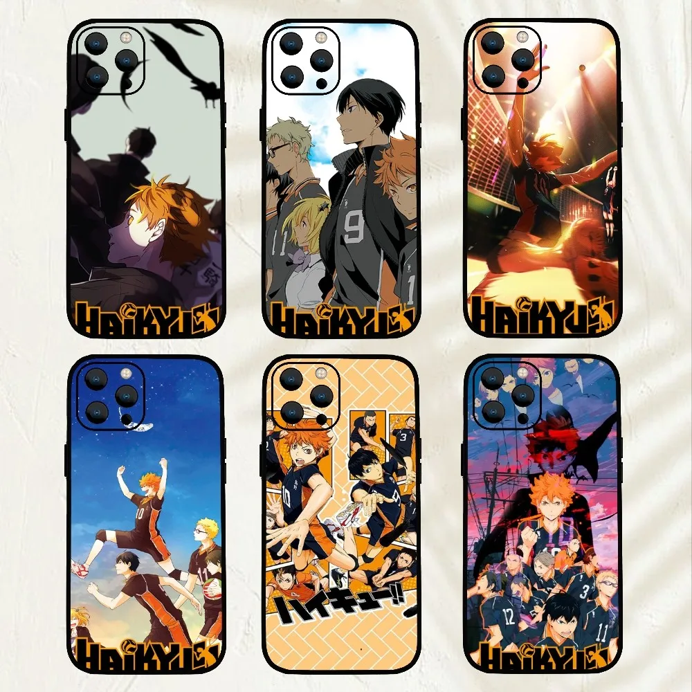 Funda de teléfono Anime voleibols Boy HaikyuuS para Samsung Galaxy S24 S23 S22 S21 S20 Ultra Plus S20FE FE