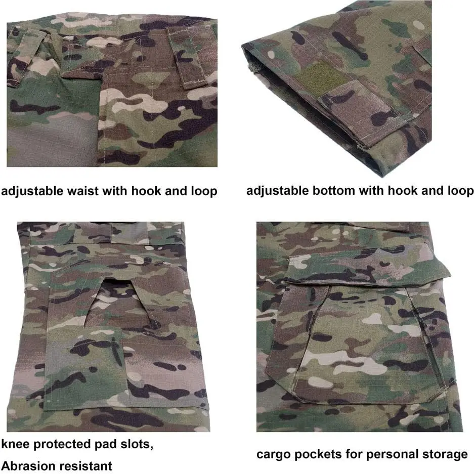 Traje táctico de rana para hombre, ropa, pantalones de camuflaje, adiestramiento al aire libre, caza, camisa transpirable de manga larga, traje de senderismo