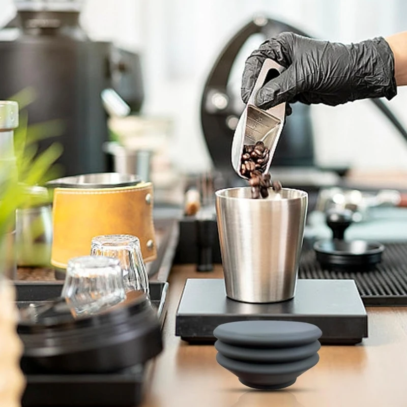 효율적인 커피 콩 보관 클리너 콩 컨테이너 송풍기 커피 콩 호퍼 드롭 배송