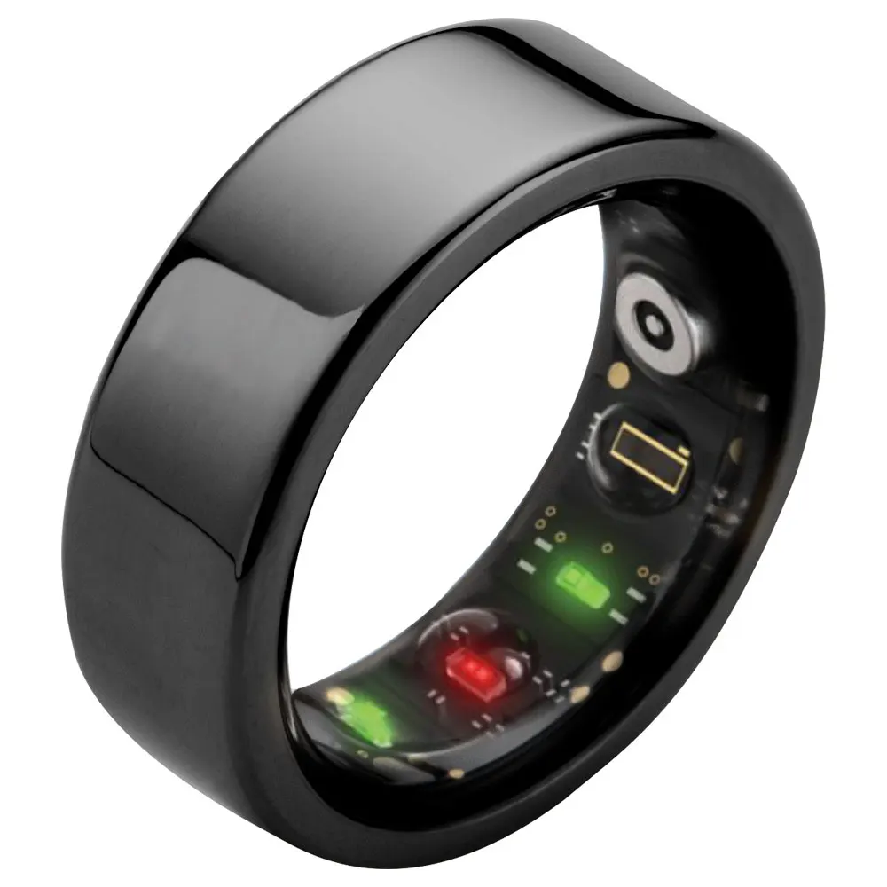 

Hottest Innovative electronics Smart Ring with blood oxygen heart rate monitoring pedometer calorie body temperature detection