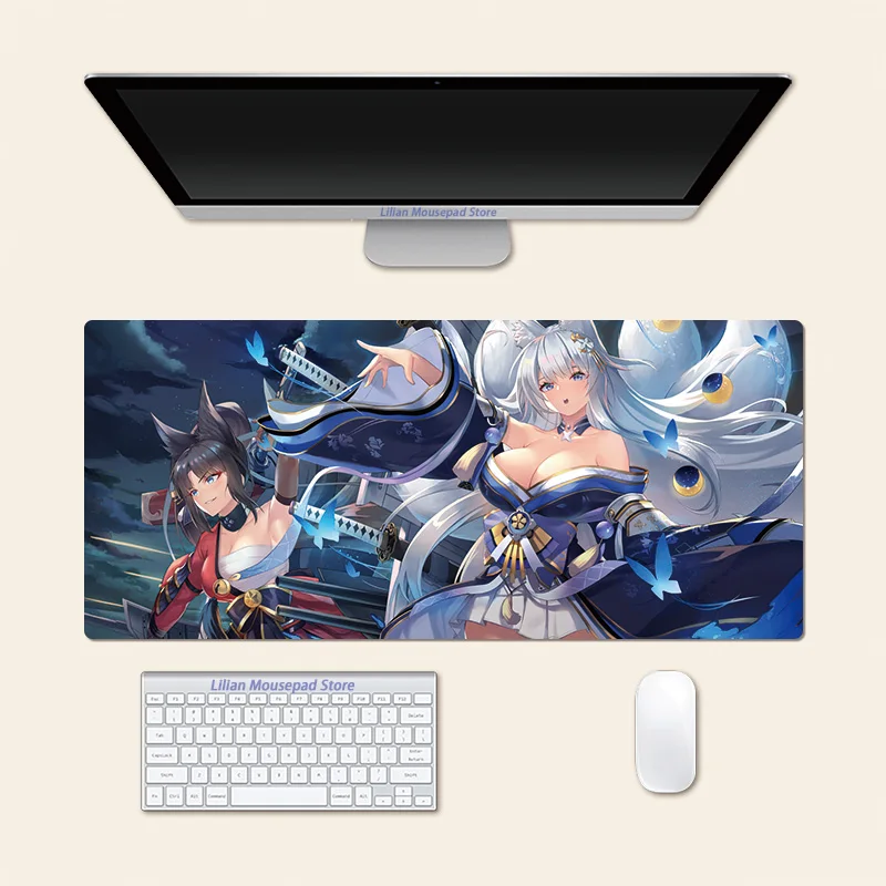 

Shinano Azur Lane Anime Large Mouse Pad PlayMat Office Mousepad Game Creative Desk Gaming Mat