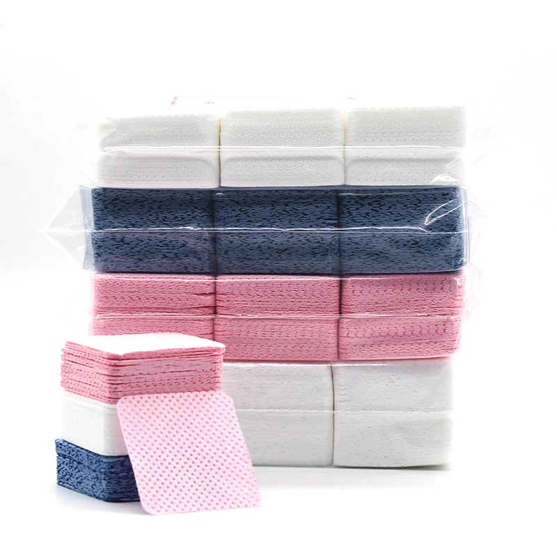 Lint Free Nail Polish magic remover Cotton Wipes UV gel polish remover Cleaner Paper Pad Nail Art Cleaning Manicure Tools Tips