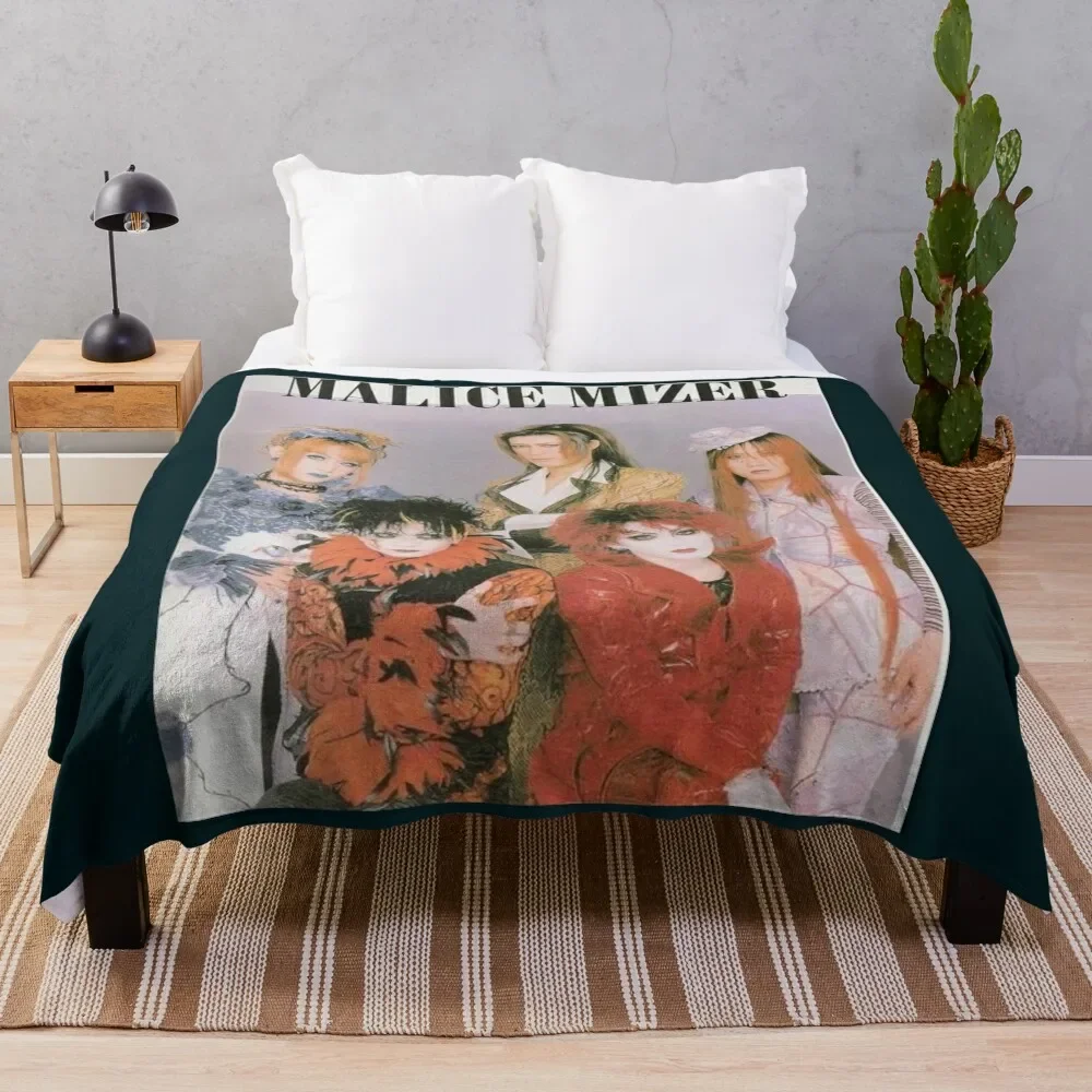 

Malice Mizer Throw Blanket Soft Solid Color Blanket for Couch Bed
