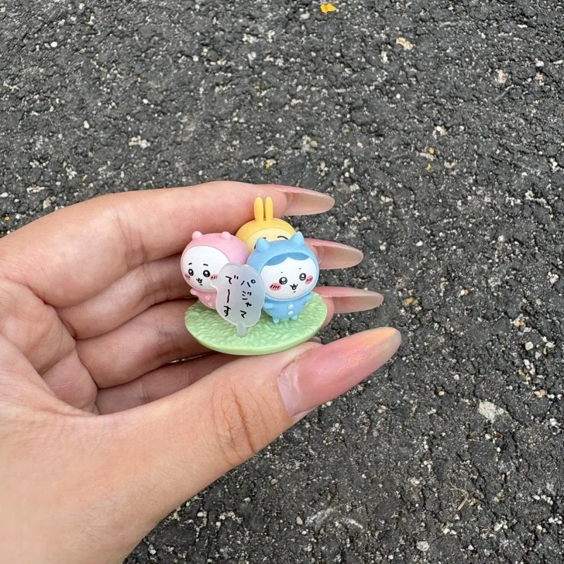 Anime Chiikawa Spot Crusade Against Blind Boxes Hachiware Usagi Oryginalne Figurki Kreskówkowe Kawaii Urocze Prezent dla Przyjaciół Dekoracja na Biurko