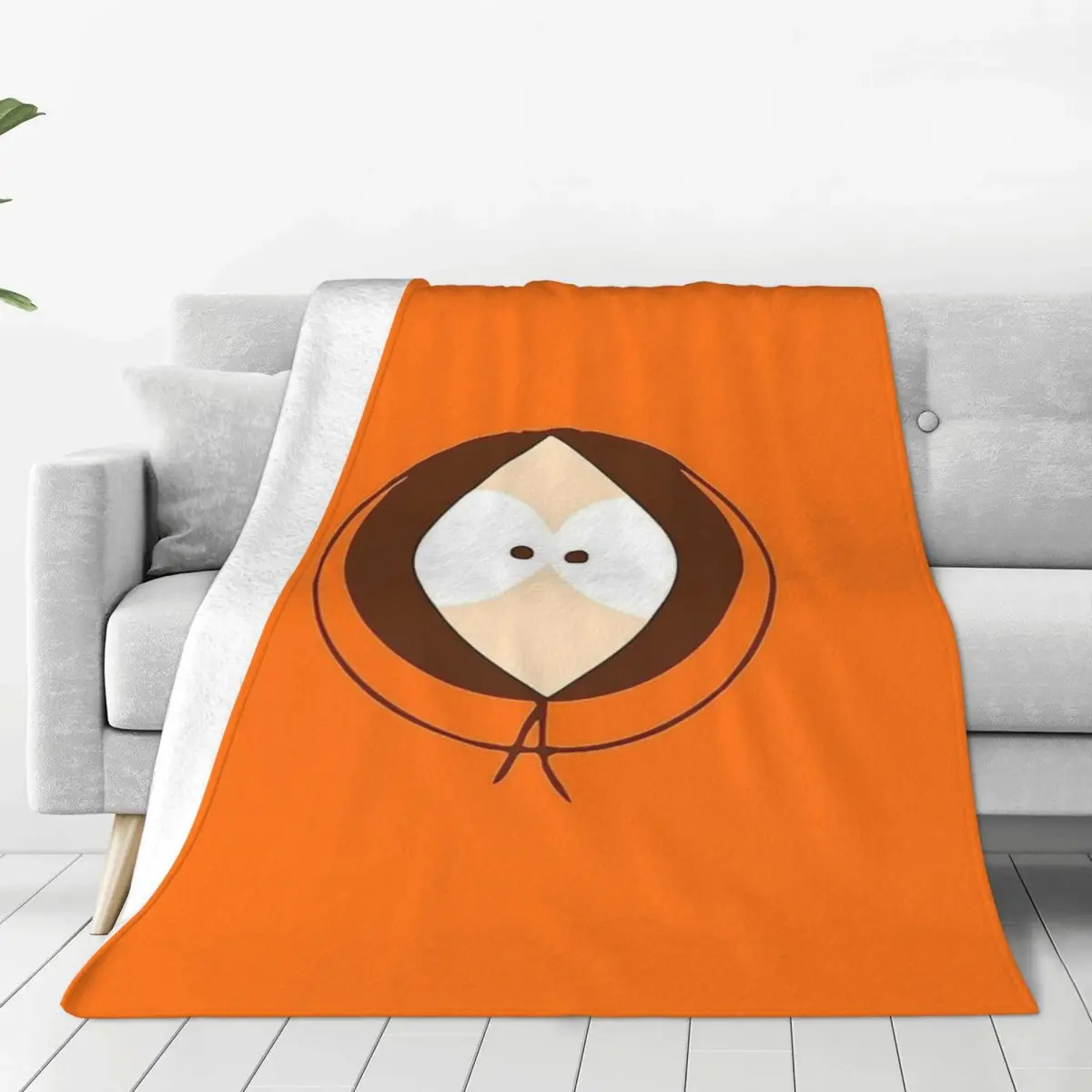 

South-Parkk Kenneth Kenny McCormick Blankets Cartoon Flannel Funny Soft Throw Blankets for Home All Season