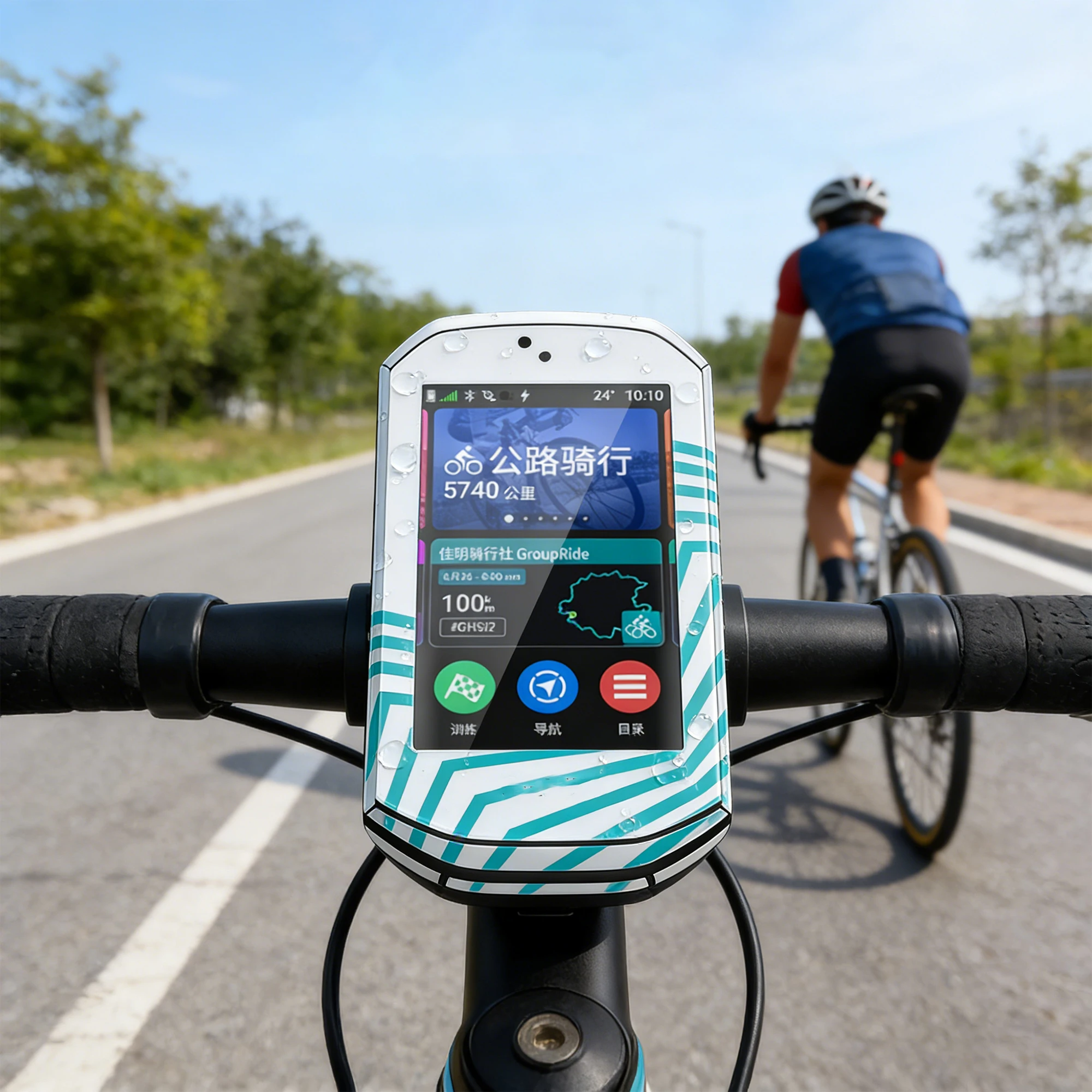 

Защитная пленка с полным покрытием, совместимая с велокомпьютером Garmin Edge 1050, износостойкая, разноцветная декоративная наклейка