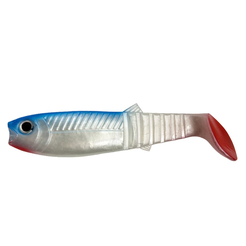 Cannibal Baits 80mm 100mm 125mm Künstliche Weiche Angelköder Wobbler Silikon-Shad-Wurm Bass-Köder – Detail 4