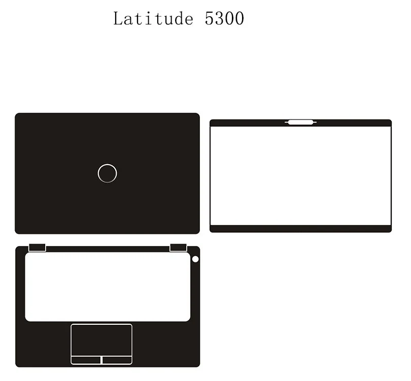 3PCS Skin Sticker Full Cover For DELL Latitude E6420 E6430 E6330 E6320 E6220 E7410 E7240 E7270 Precision 3520 M4600 M4700 M4800