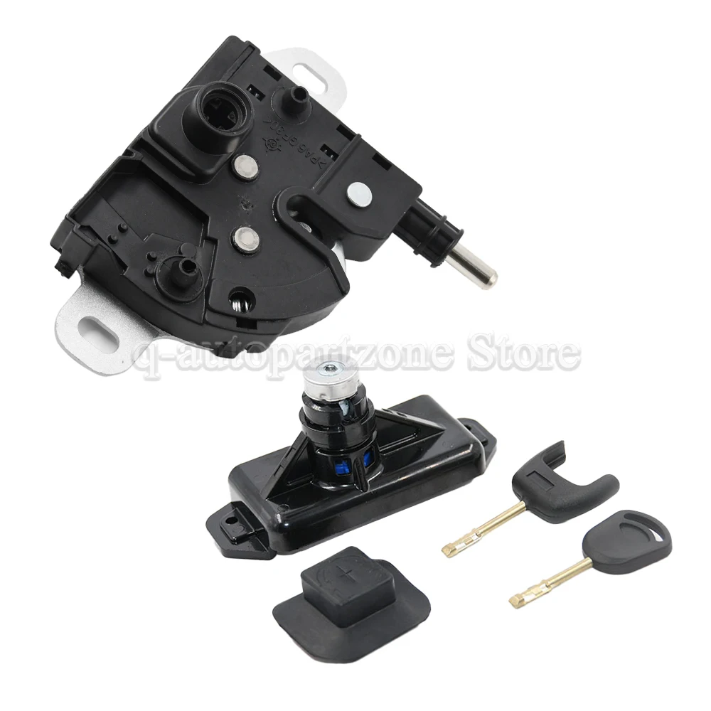 Bonnet Hood Lock & Latch Complete Set with 2 Keys For Ford Transit MK7 2006 - 2011 6C1A-16D748-AB 8T1A-16700-AA