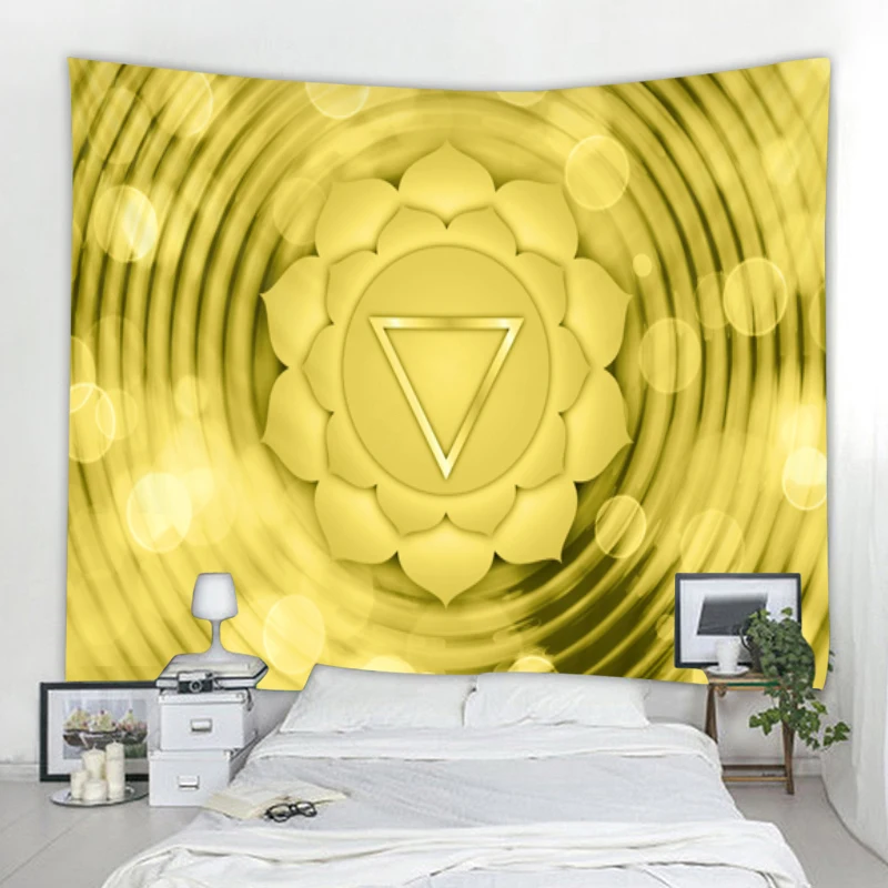 Meridian theory Mandala Bohemian hippie wall decoration tapestry Home background wall decoration tapestry