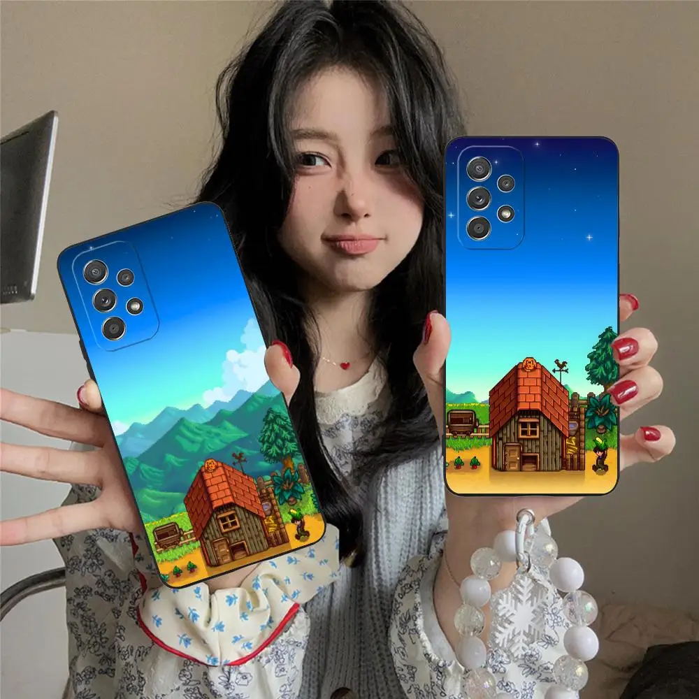 

Stardew Valley Matte TPU Mobile Phone Case for Samsung Galaxy A56 55 54 53 52 51 36 35 34 23 16 15 5G Colorful Cover