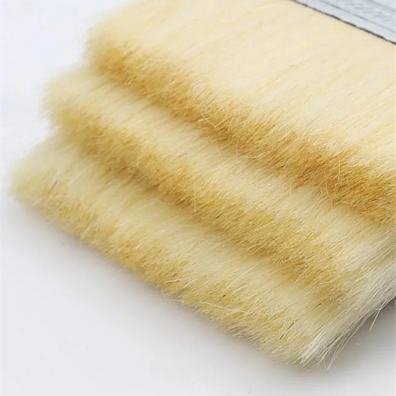 Paint Brush Wooden Handle Wool Material Brush BBQ Brush Paint Application Tool Artist Painting Brushes Set 1/2/4/5 Inch