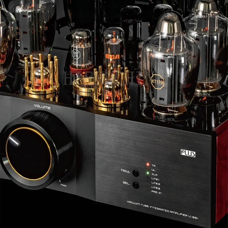 Ca-yin U-99i PLUS Combined Audio Power Amplifier Vacuum Tube TUNG-SOL KT170*4 Push-Pull Class AB1 TR: 78W * 2 Super liner:135W*2