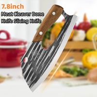 Effort Saving Chef Knife Butcher Cleaver Knife Household Vegetable Fruit Slicing Knife Stainless Steel Forged Knife for Kitchen