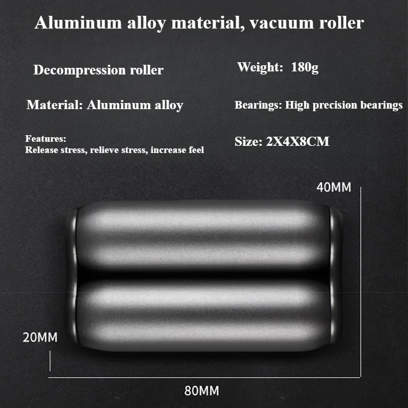 Декомпрессионный ролик из сплава, металл, скучный, для занятий и работы, сенсорные игрушки для взрослых, снятие стресса, антистресс