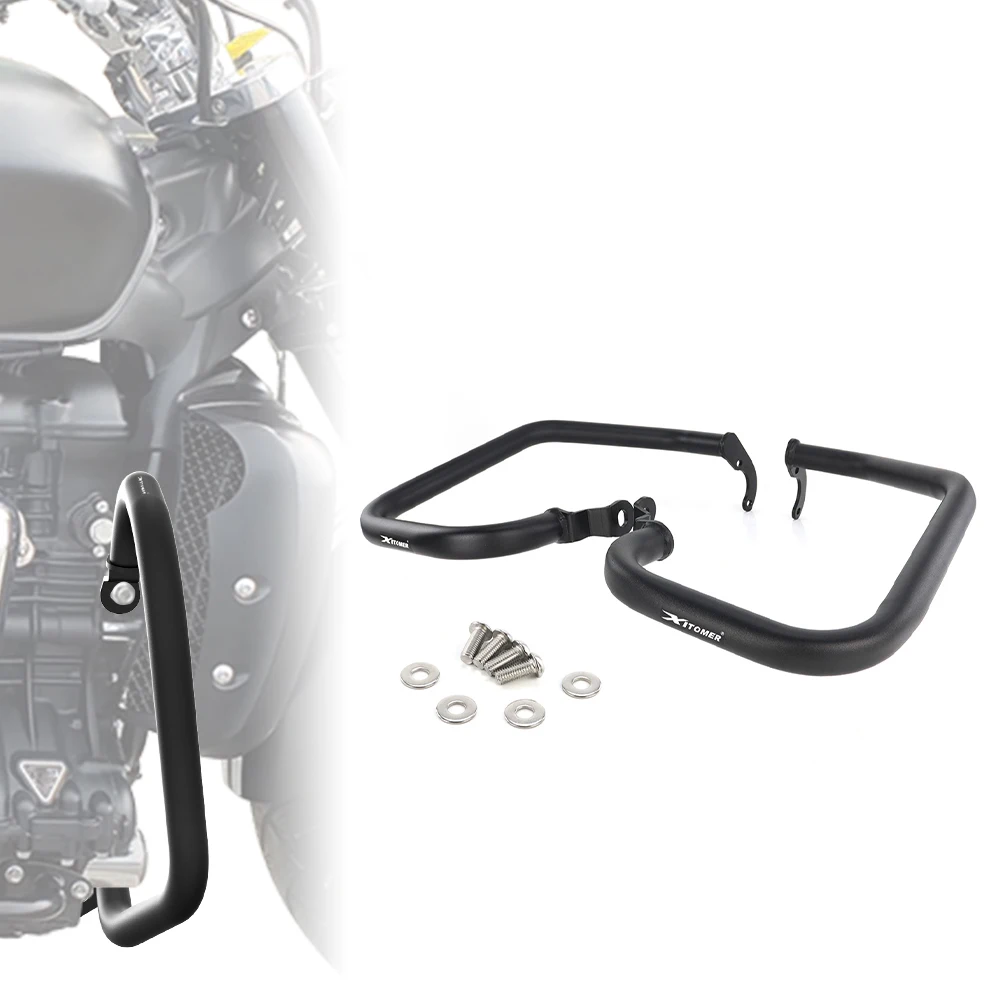 

Стальные защитные дуги для мотоцикла, защита двигателя, бампер, защита обтекателей, для Triumph Rocket 3/Rocket III 2003-2019