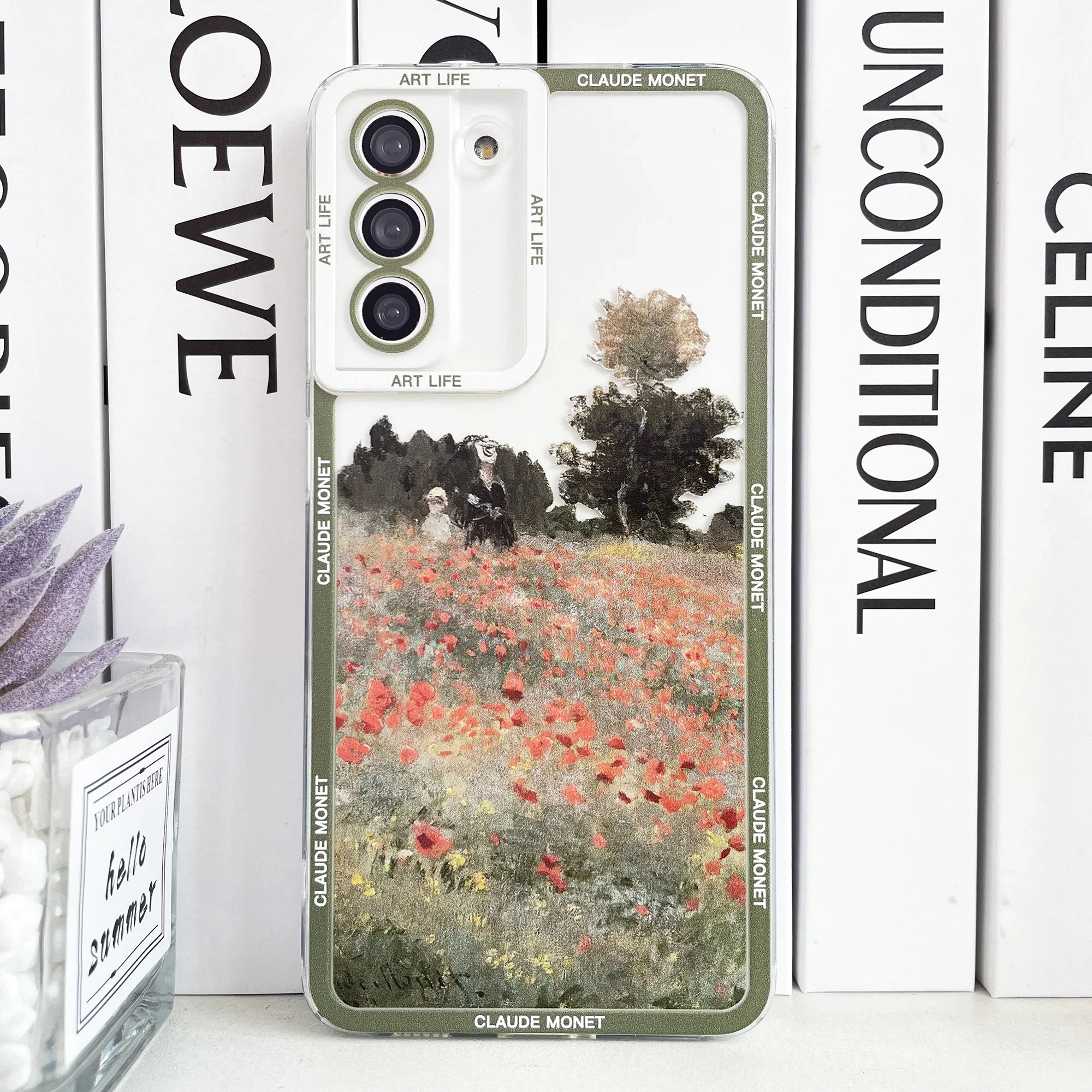 Claude Monet Case For Samsung Galaxy A54 5G A53 A52 4G A34 A13 A14 A23 A24 A73 A72 A32 Painting Art Aesthetic Phone Cover