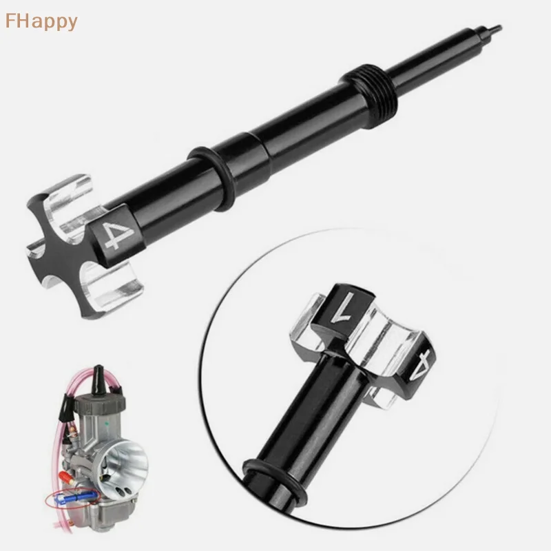 

CNC Aluminum Motorcycle Air Adjuster Screw Kit For 21 24 26 28 30 32 34mm Carburetor