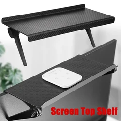 New TV Screen Top Shelf Rack Adjustable Computer Monitor Desktop Display Stand Rack Router Storage Rack Holder Home Organizer