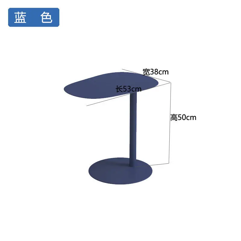 Nordic Modern Minimalist Personality Iron Ins Coffee Table Night Luxury Small Table Makeup Sofa Side Table Tafel Home Furniture