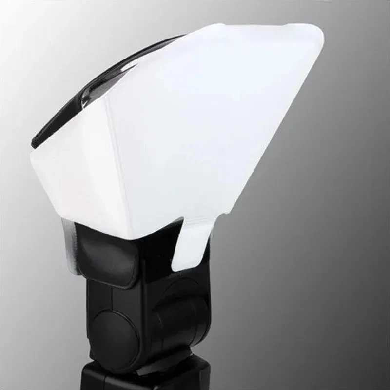 Universal 3 Color Flash Light Speedlite Diffuser Softbox Reflector For GODOX Canon Nikon Olympus Sony Yongnuo Flash Diffuser