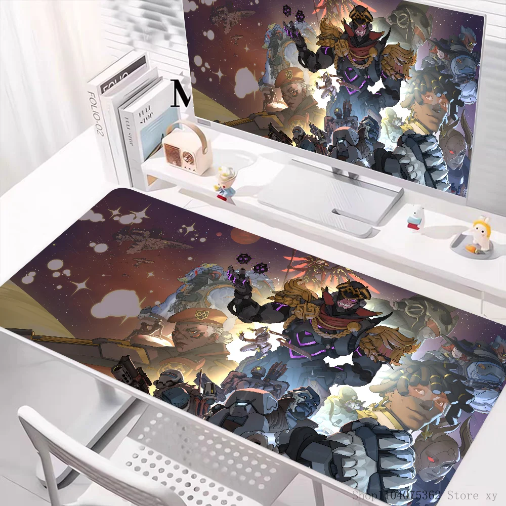 Overwatch Game Anime Mousepad Large Keyboard Desk Mat Gaming Mouse Pad LockEdge Non-slip Mat