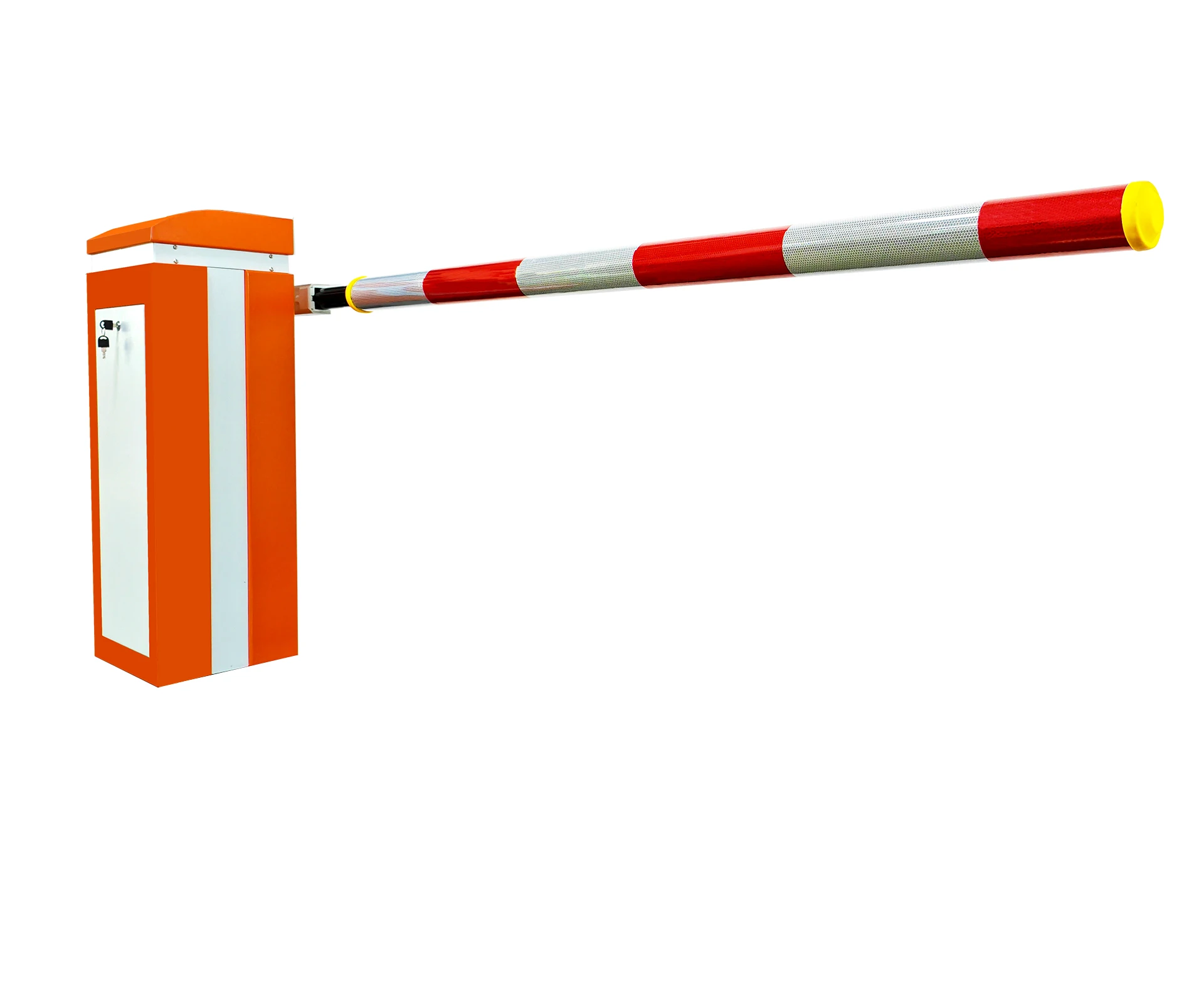 Ordinary Straight Boom Security Parking Barrier Gate 0.6s Toll DC Remote Control System Steel Material for Parking Lot Roadway
