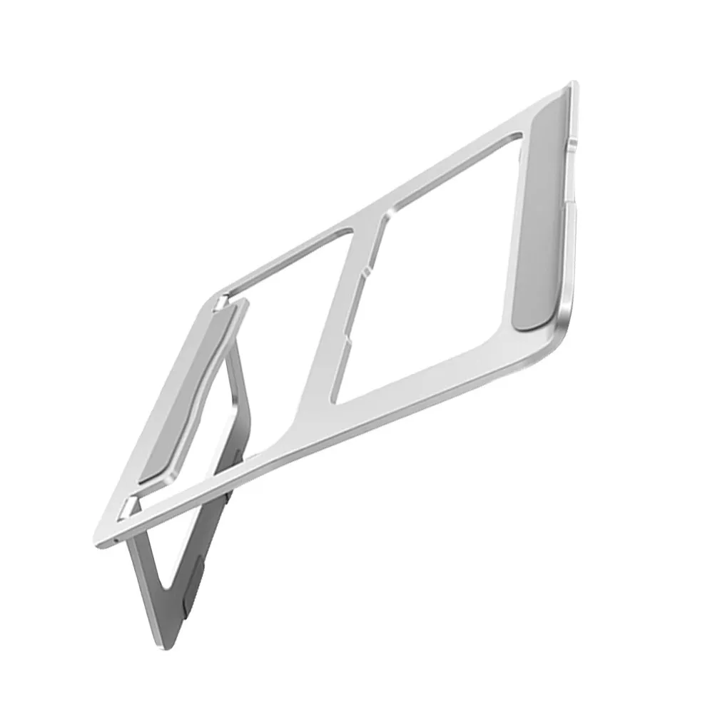 

Aluminum Alloy Folding Hollow Laptop Stand Anti-Slip Triangle Structure Cooling Rack Ergonomic 18 Degree Elevation Computer